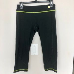 Trina Turk Black Workout Leggings Size Medium